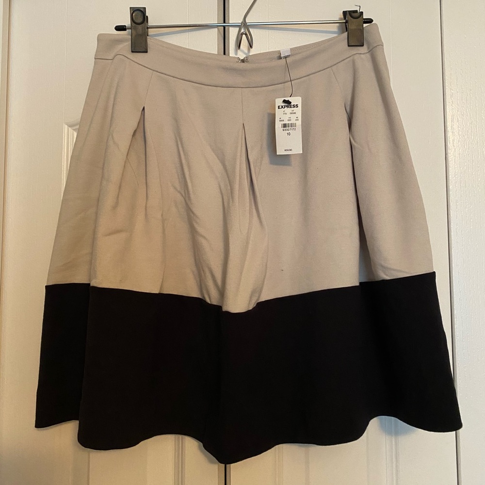 Express brand Color block skirt